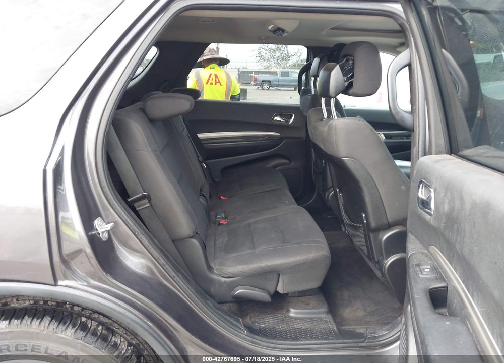 2015 DODGE DURANGO VIN: 1C4RDHAG2FC759987