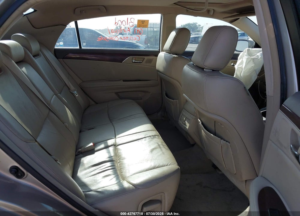2009 TOYOTA AVALON VIN: 4T1BK36B89U336199