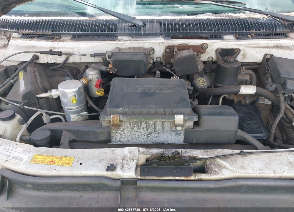 1998 CHEVROLET ASTRO VIN: 1GNDM19W8WB174745