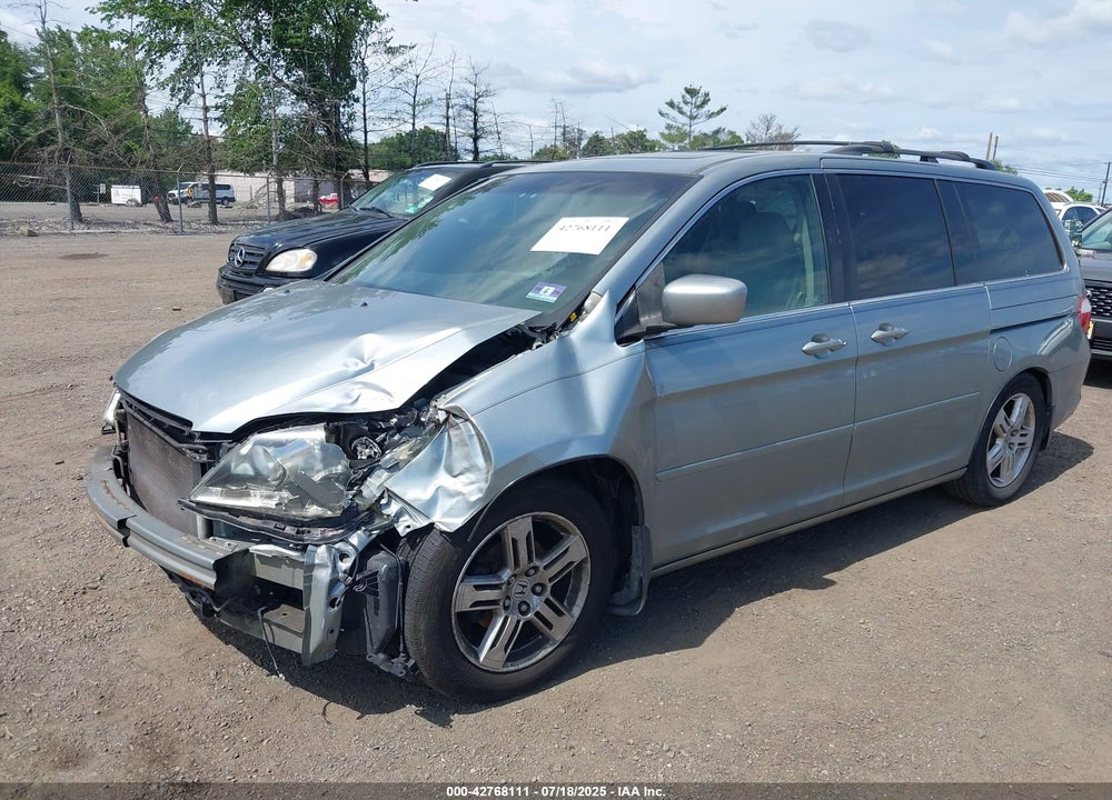 2007 HONDA ODYSSEY TOURING VIN: 5FNRL38887B008658