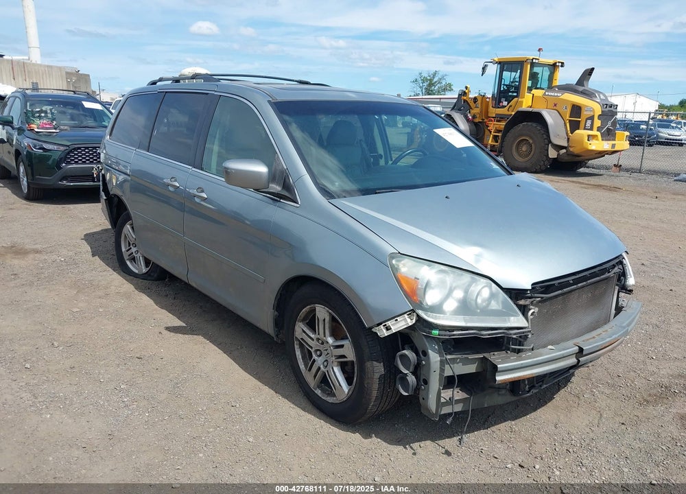 2007 HONDA ODYSSEY TOURING VIN: 5FNRL38887B008658