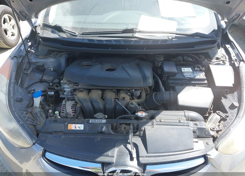 2012 HYUNDAI ELANTRA GLS (ULSAN PLANT) VIN: KMHDH4AE5CU381364