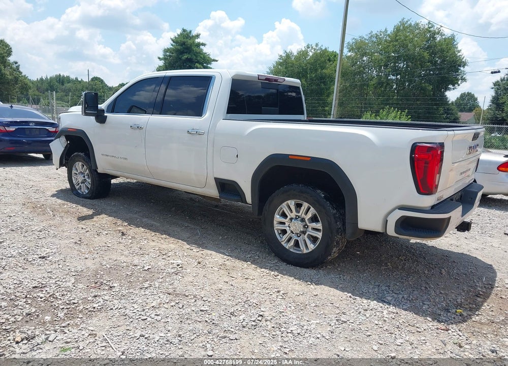 2020 GMC SIERRA 2500HD 4WD  STANDARD BED DENALI VIN: 1GT49REY4LF297950