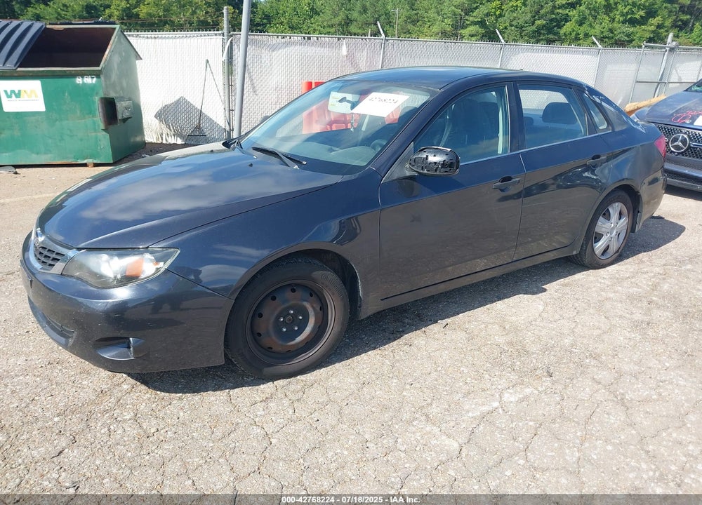 2008 SUBARU IMPREZA VIN: JF1GE61618H514044