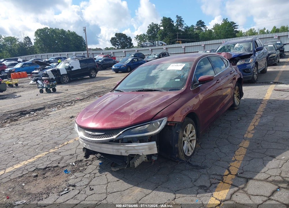 2016 CHRYSLER 200 LIMITED PLATINUM VIN: 1C3CCCAB1GN179835