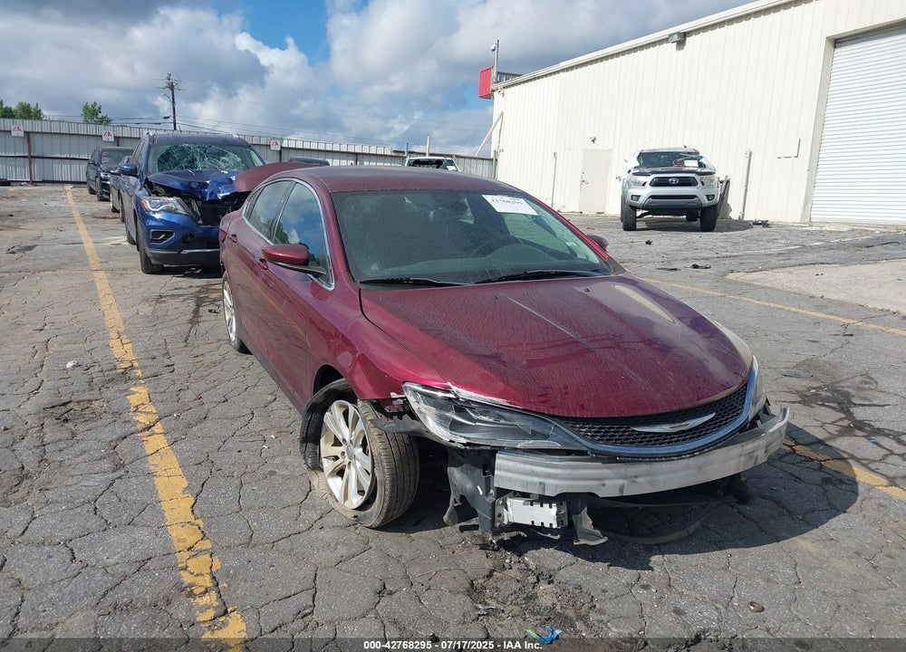 2016 CHRYSLER 200 LIMITED PLATINUM VIN: 1C3CCCAB1GN179835