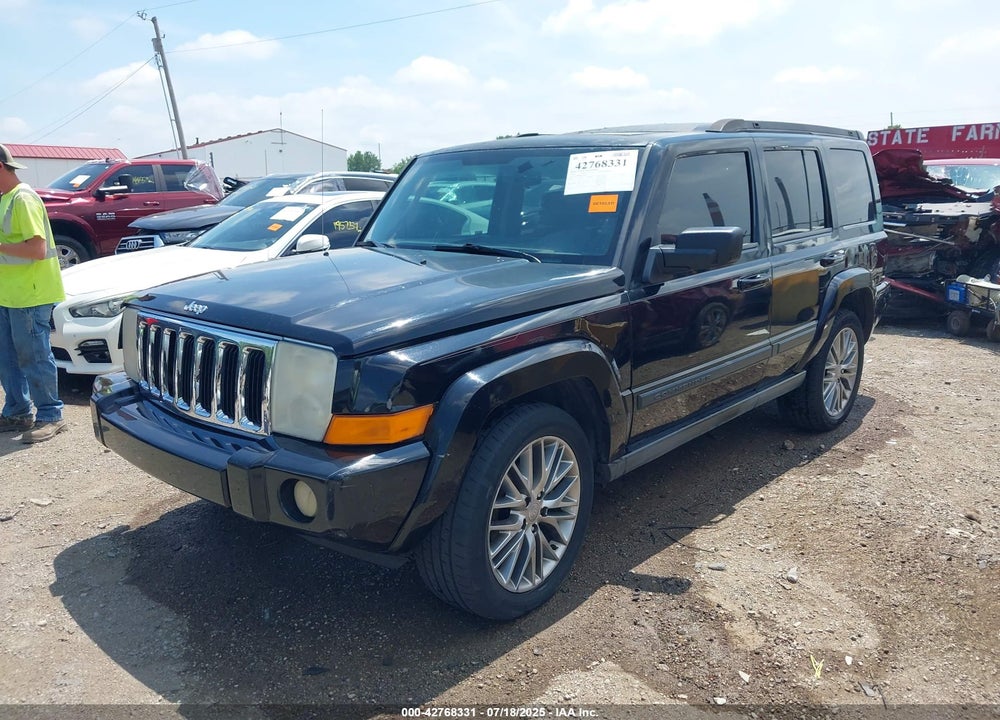 2007 JEEP COMMANDER SPORT VIN: 1J8HG48K87C627073