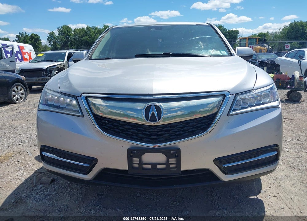 2014 ACURA MDX TECHNOLOGY PKG W/ENTERTAINMENT PKG VIN: 5FRYD3H63EB004939