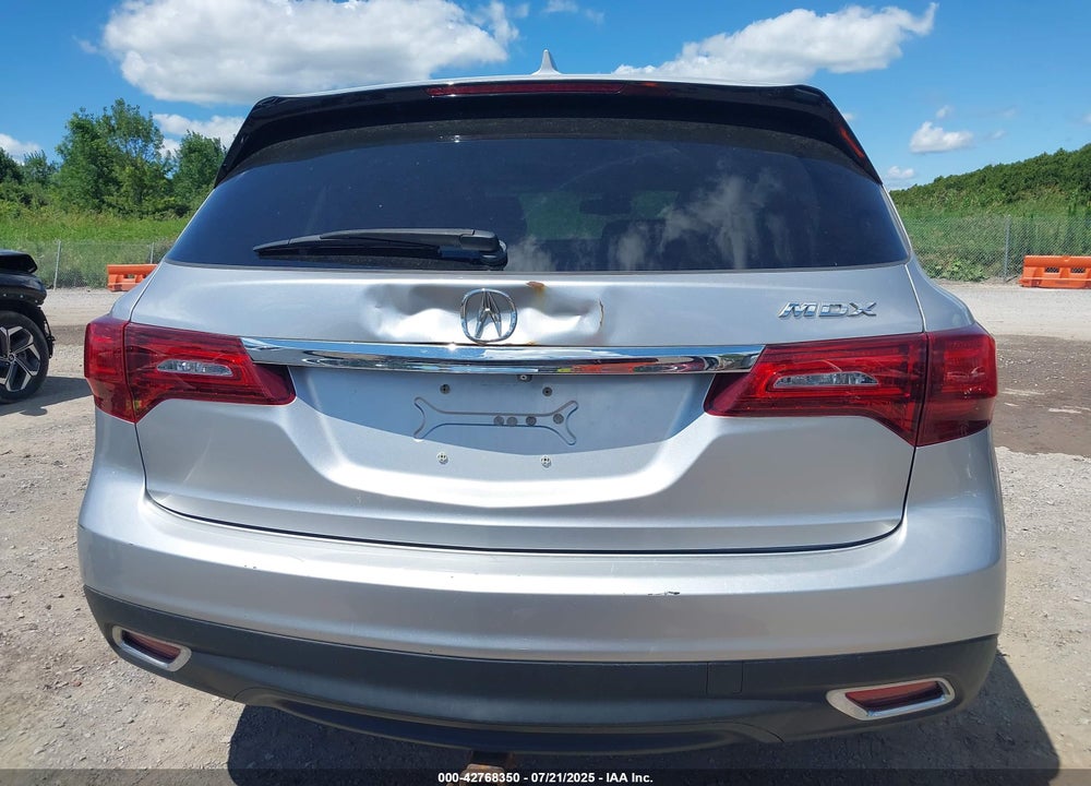 2014 ACURA MDX TECHNOLOGY PKG W/ENTERTAINMENT PKG VIN: 5FRYD3H63EB004939