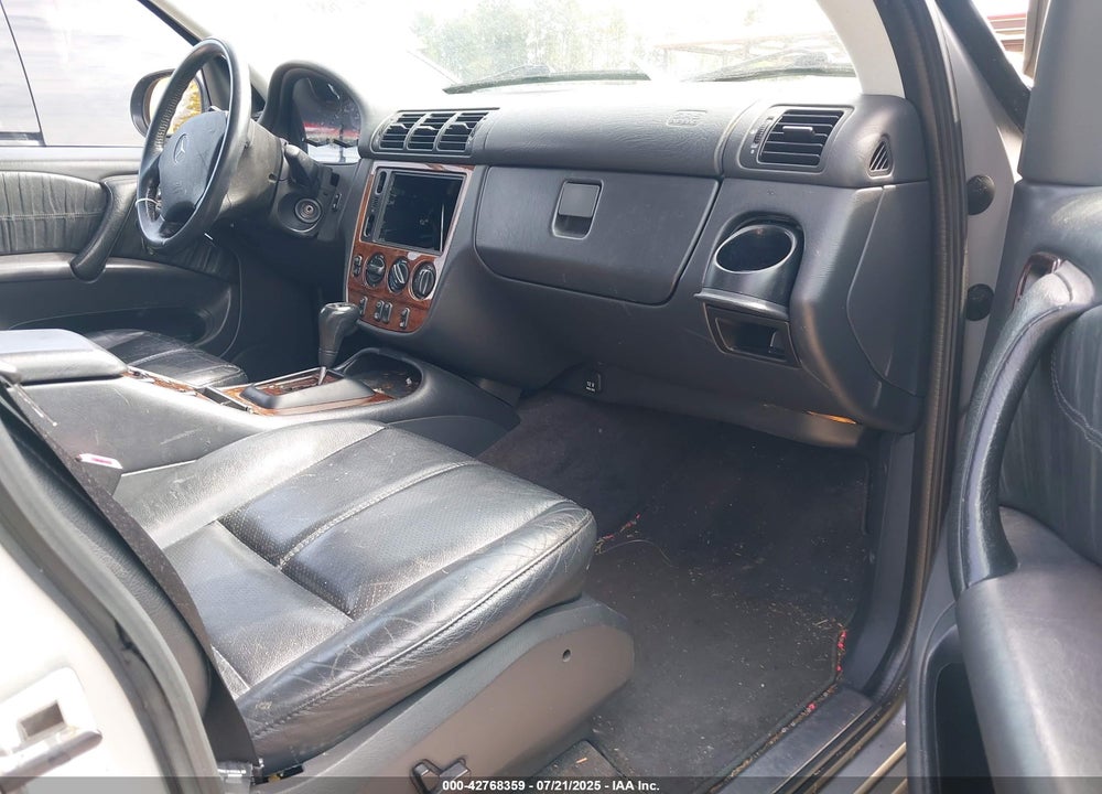 2000 MERCEDES-BENZ ML 320 VIN: 4JGAB54E8YA165782