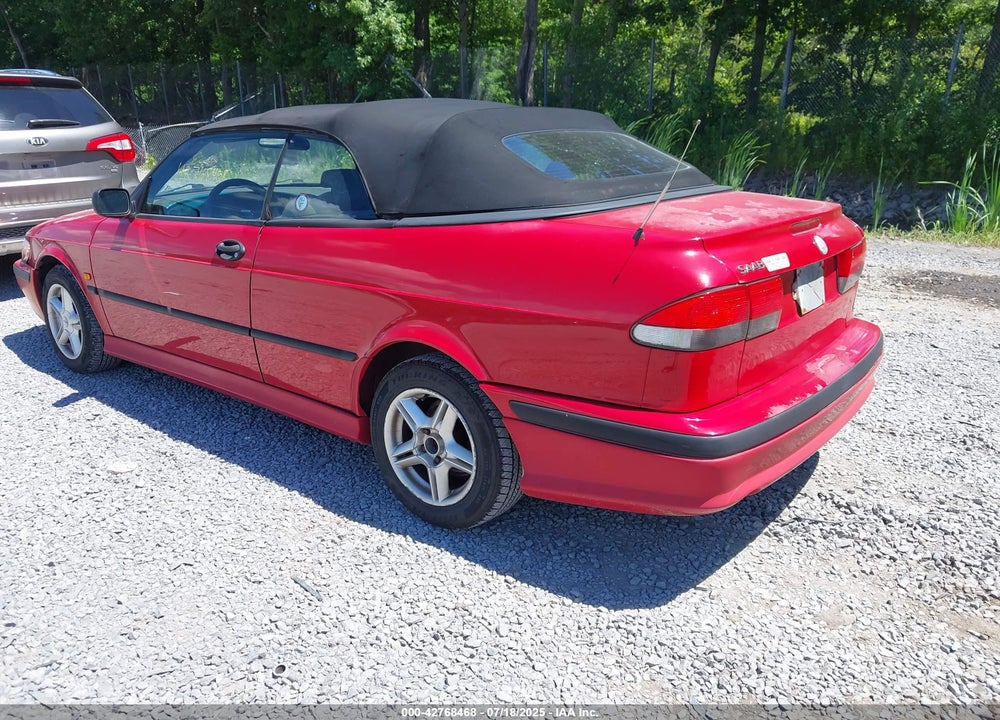 1999 SAAB 9 3 VIN: YS3DD78N7X7001882