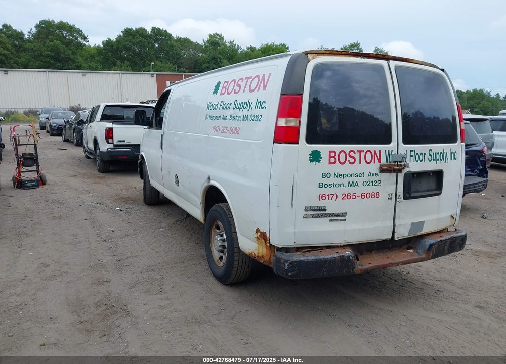 2012 CHEVROLET EXPRESS 3500 WORK VAN VIN: 1GCZGTCA4C1152175