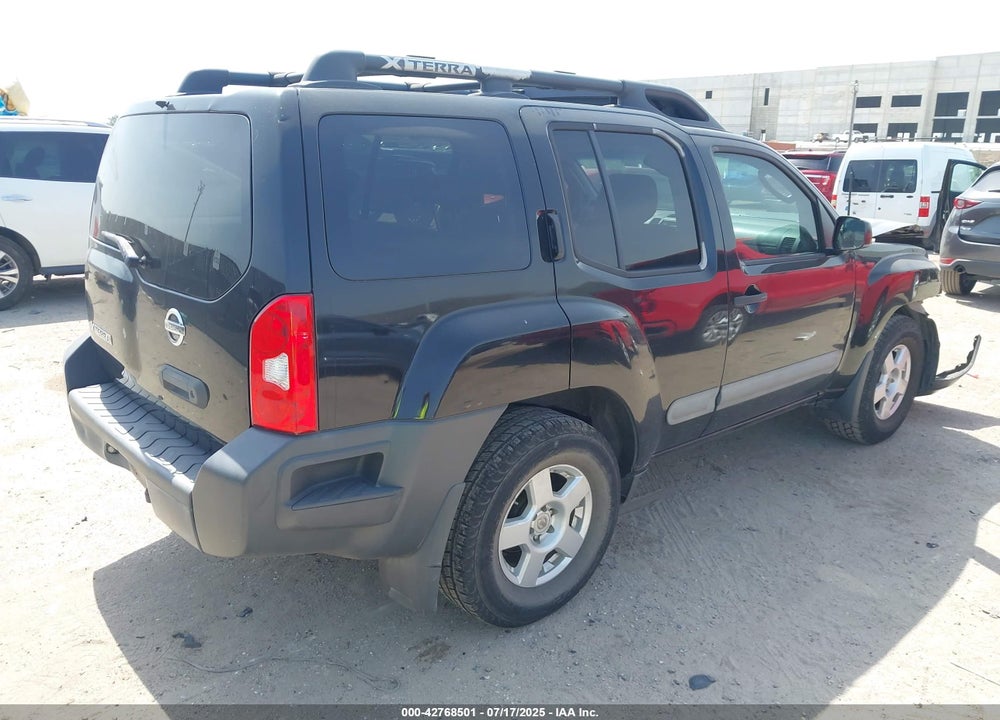 2006 NISSAN XTERRA S VIN: 5N1AN08U66C535768