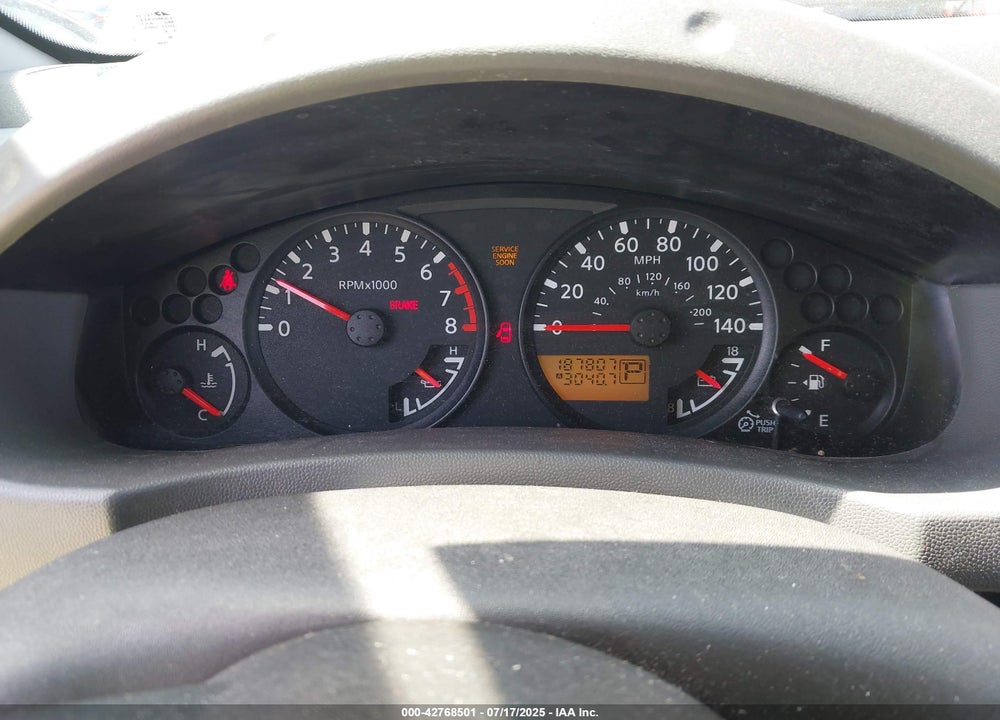 2006 NISSAN XTERRA S VIN: 5N1AN08U66C535768