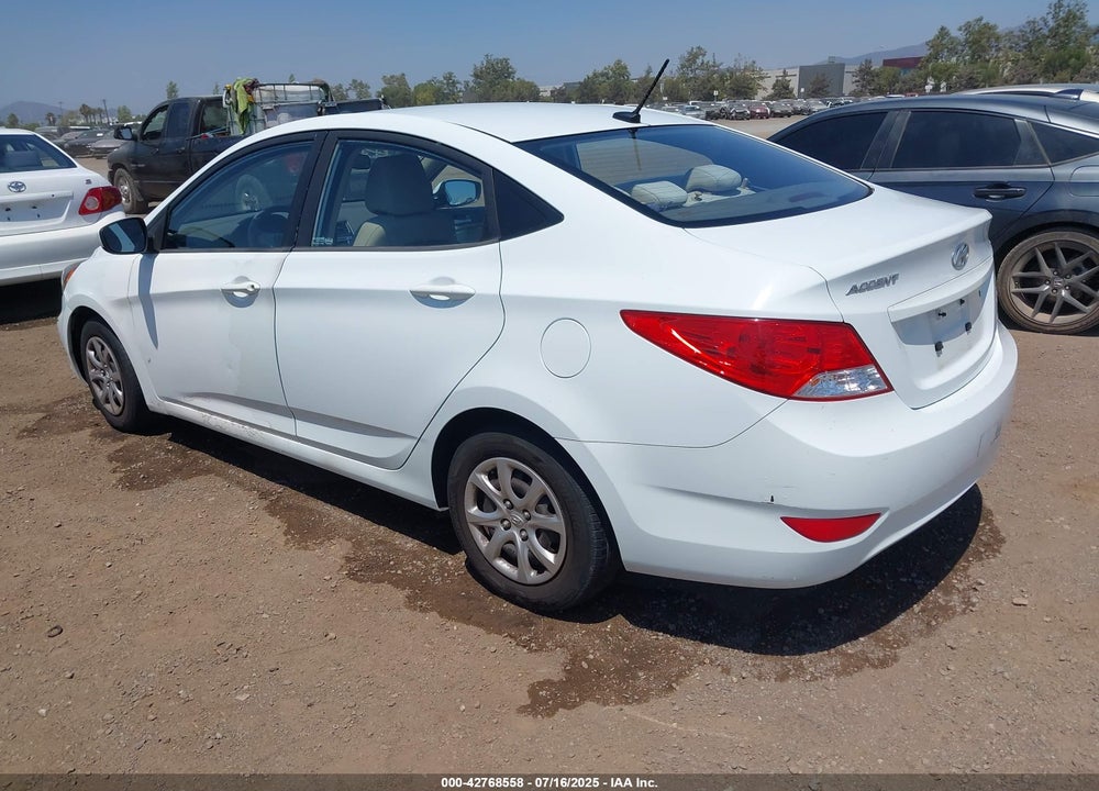 2013 HYUNDAI ACCENT VIN: KMHCT4AE7DU292777