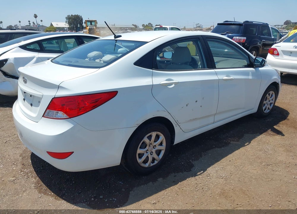 2013 HYUNDAI ACCENT VIN: KMHCT4AE7DU292777