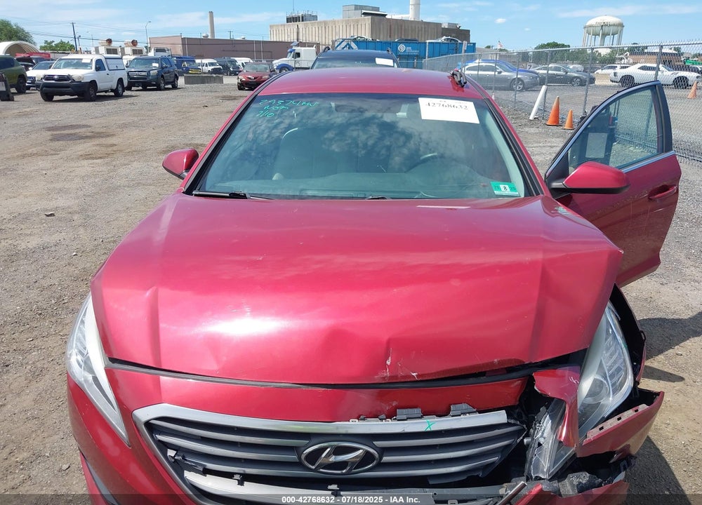 2016 HYUNDAI SONATA SE VIN: 5NPE24AFXGH428245