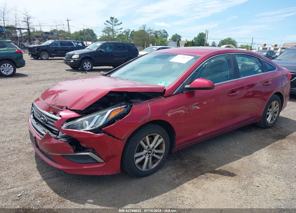 2016 HYUNDAI SONATA SE VIN: 5NPE24AFXGH428245