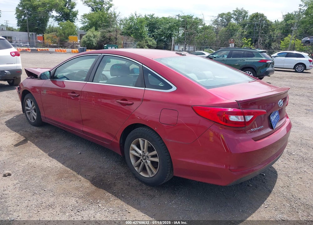 2016 HYUNDAI SONATA SE VIN: 5NPE24AFXGH428245
