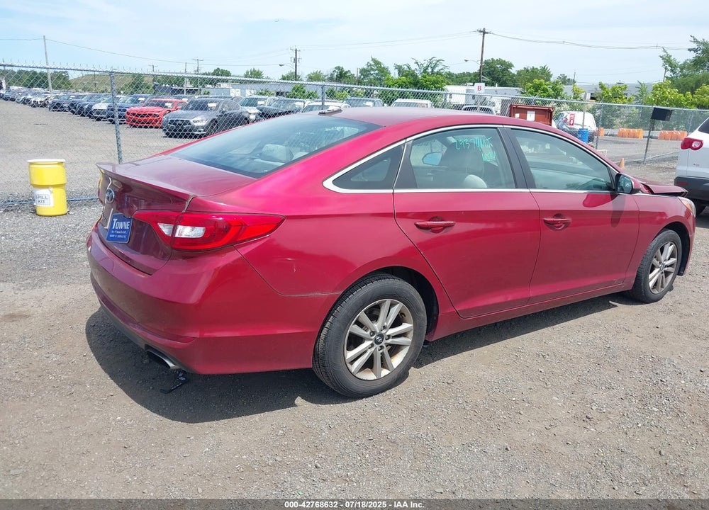 2016 HYUNDAI SONATA SE VIN: 5NPE24AFXGH428245