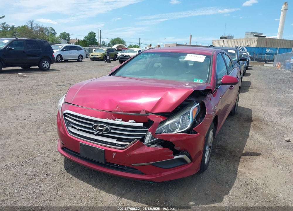 2016 HYUNDAI SONATA SE VIN: 5NPE24AFXGH428245