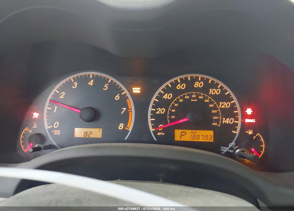 2010 TOYOTA COROLLA VIN: 2T1BU4EEXAC408859