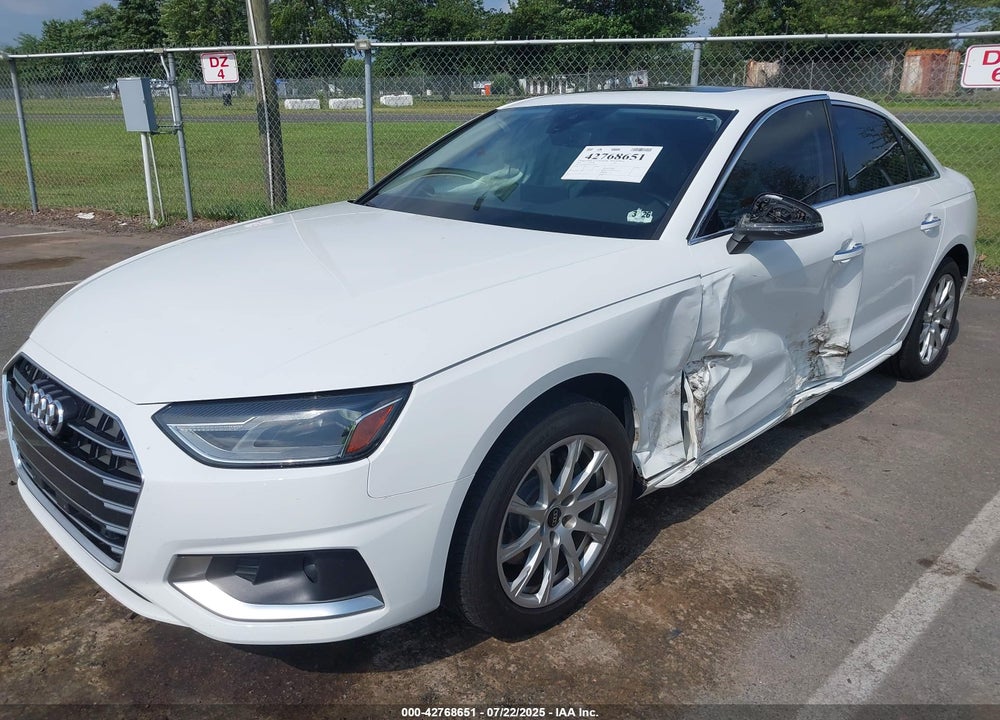 2021 AUDI A4 VIN: WAUABAF48MA050415