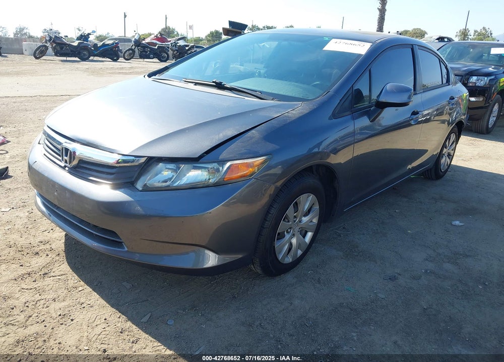 2012 HONDA CIVIC VIN: 19XFB2F58CE326191