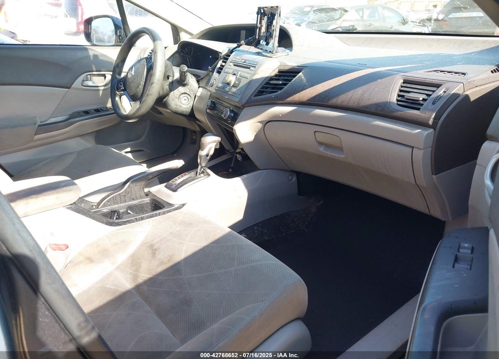 2012 HONDA CIVIC VIN: 19XFB2F58CE326191