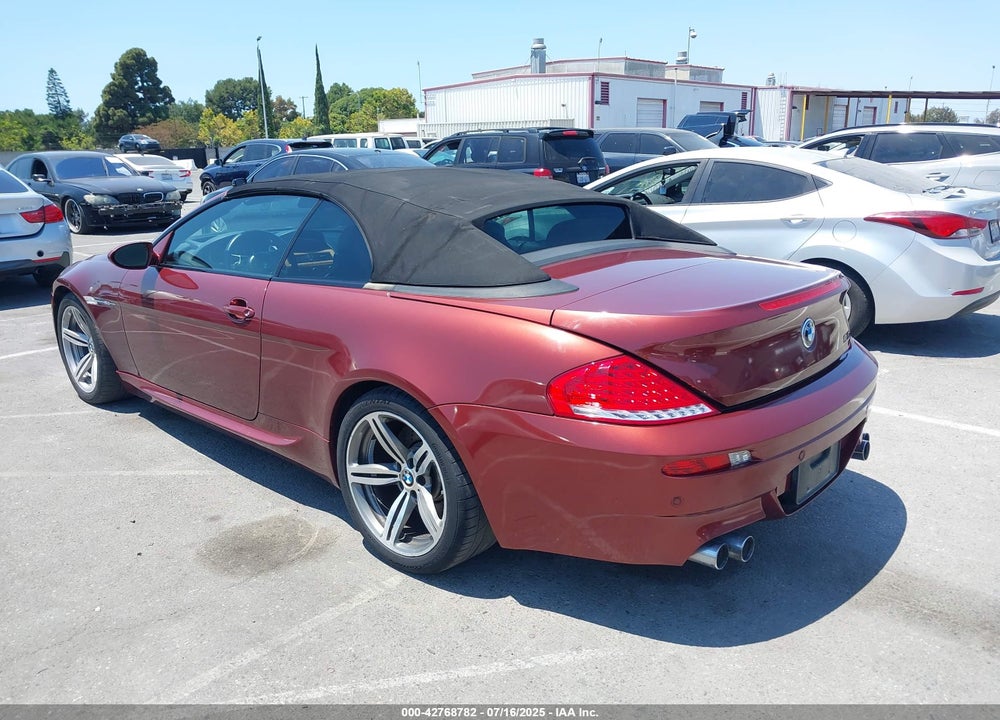 2008 BMW M6 VIN: WBSEK93588CY79682