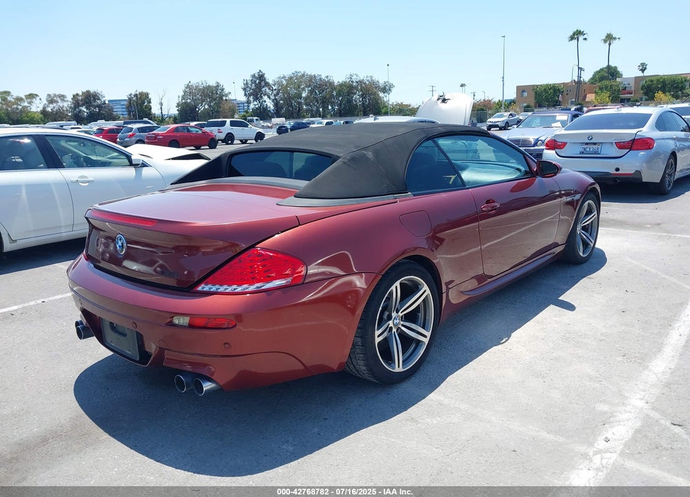 2008 BMW M6 VIN: WBSEK93588CY79682