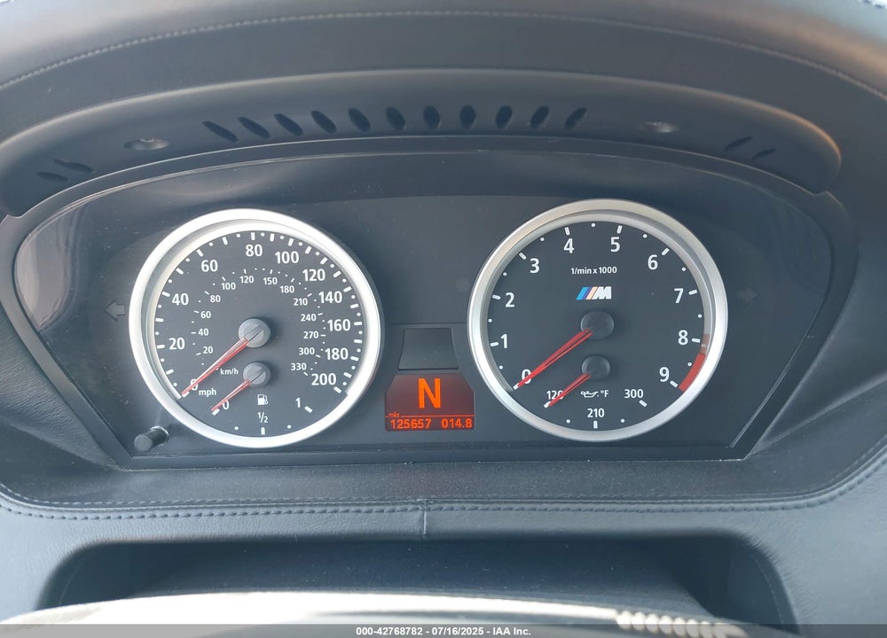 2008 BMW M6 VIN: WBSEK93588CY79682