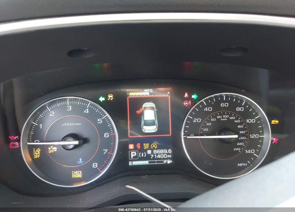 2021 SUBARU CROSSTREK VIN: JF2GTHNC1M8665568