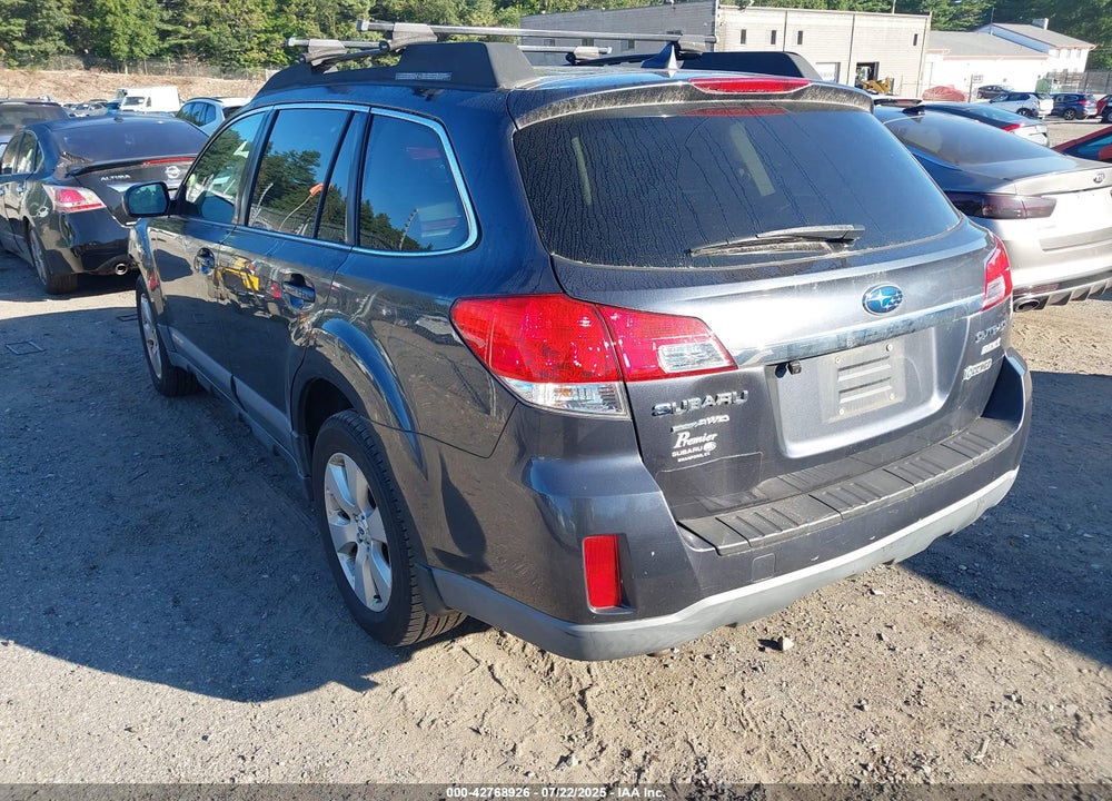 2011 SUBARU OUTBACK VIN: 4S4BRBKC7B3445589