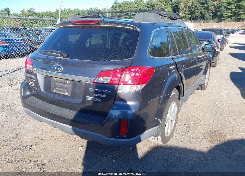 2011 SUBARU OUTBACK VIN: 4S4BRBKC7B3445589