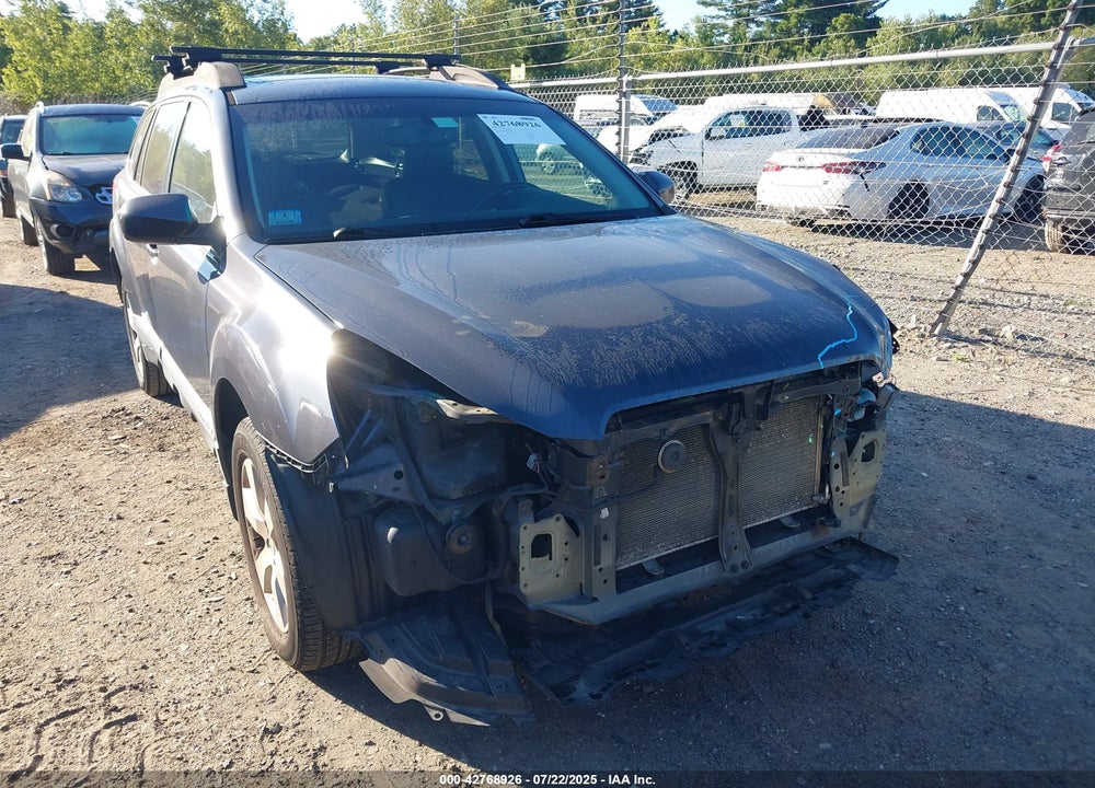 2011 SUBARU OUTBACK VIN: 4S4BRBKC7B3445589