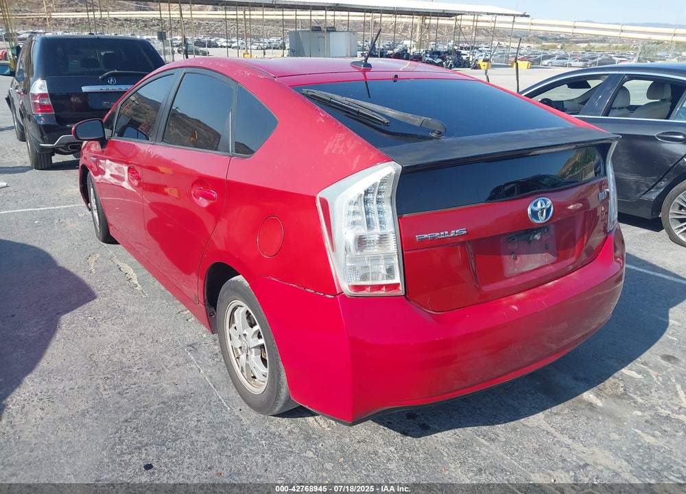 2011 TOYOTA PRIUS VIN: JTDKN3DU4B1398643