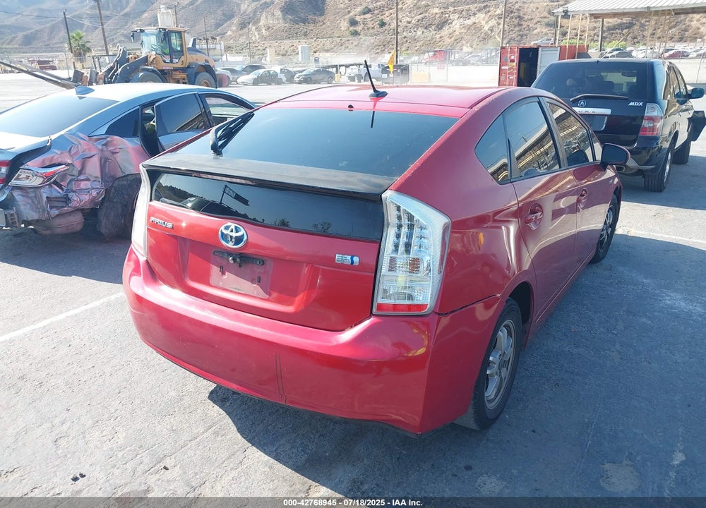 2011 TOYOTA PRIUS VIN: JTDKN3DU4B1398643