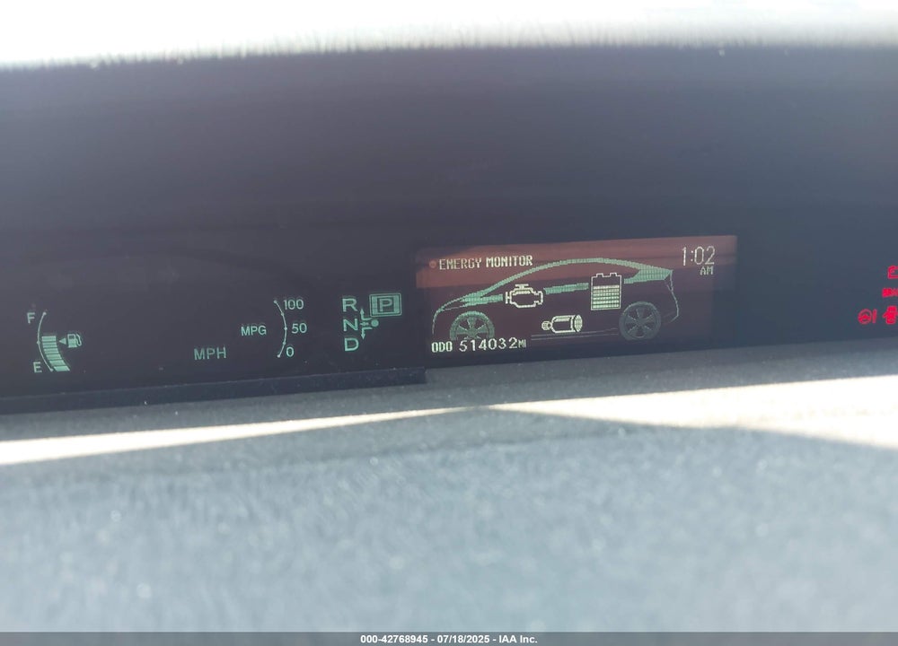 2011 TOYOTA PRIUS VIN: JTDKN3DU4B1398643