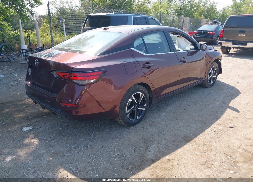 2025 NISSAN SENTRA SV VIN: 3N1AB8CVXSY248241