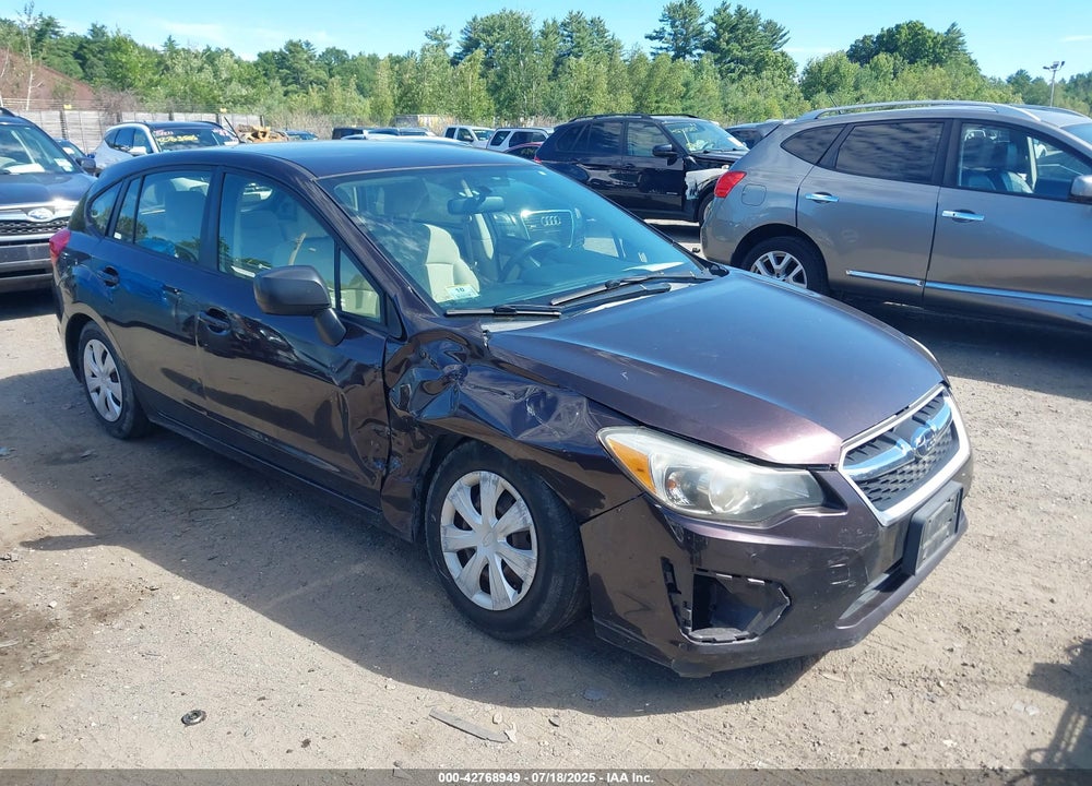 2013 SUBARU IMPREZA 2.0I VIN: JF1GPAA60DH209139