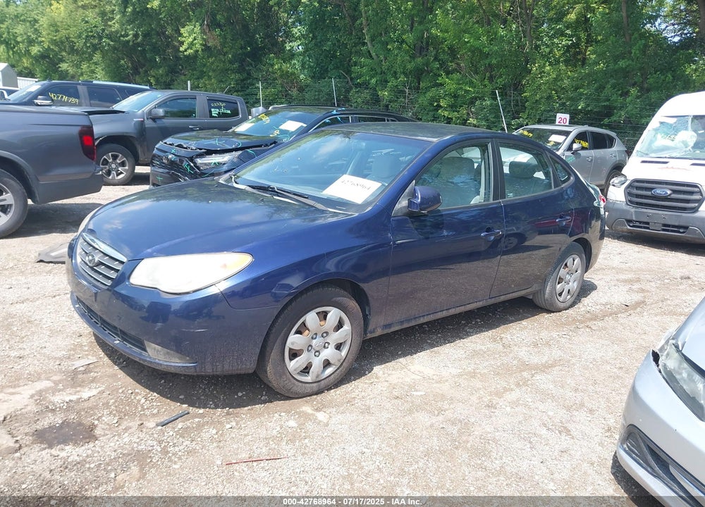 2008 HYUNDAI ELANTRA VIN: KMHDU46D08U530234