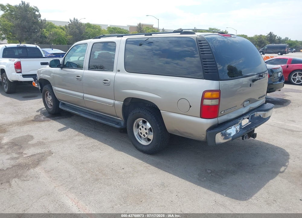 2001 CHEVROLET SUBURBAN 1500 LT VIN: 3GNEC16T81G166386