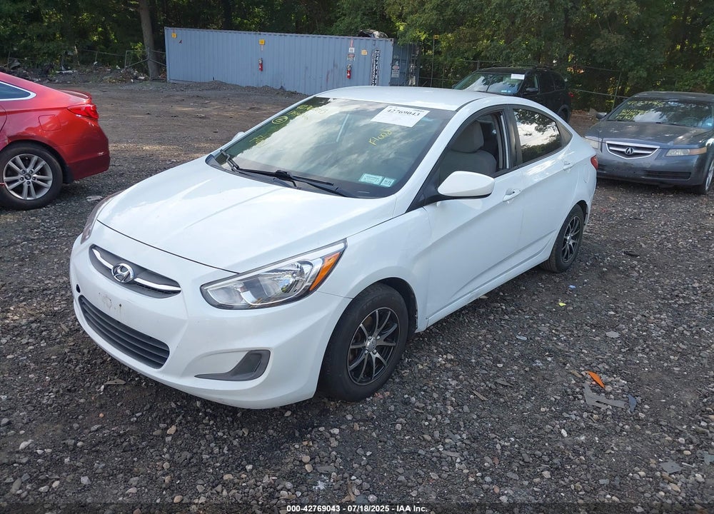 2017 HYUNDAI ACCENT VIN: KMHCT4AE1HU319493