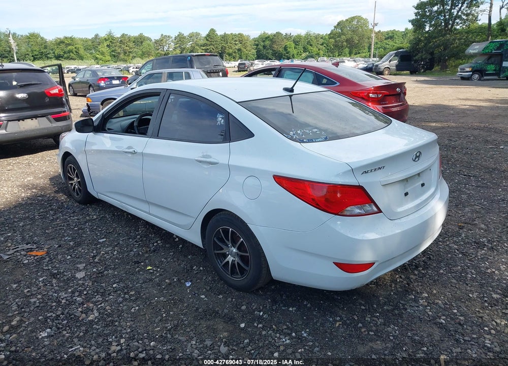 2017 HYUNDAI ACCENT VIN: KMHCT4AE1HU319493