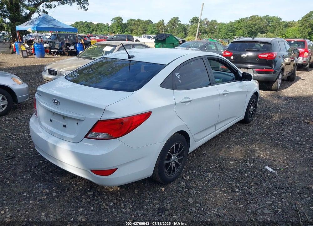 2017 HYUNDAI ACCENT VIN: KMHCT4AE1HU319493