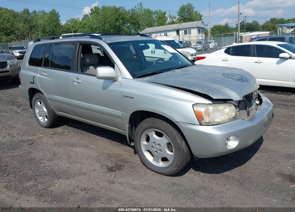 2006 TOYOTA HIGHLANDER LIMITED V6 VIN: JTEEP21AX60160167