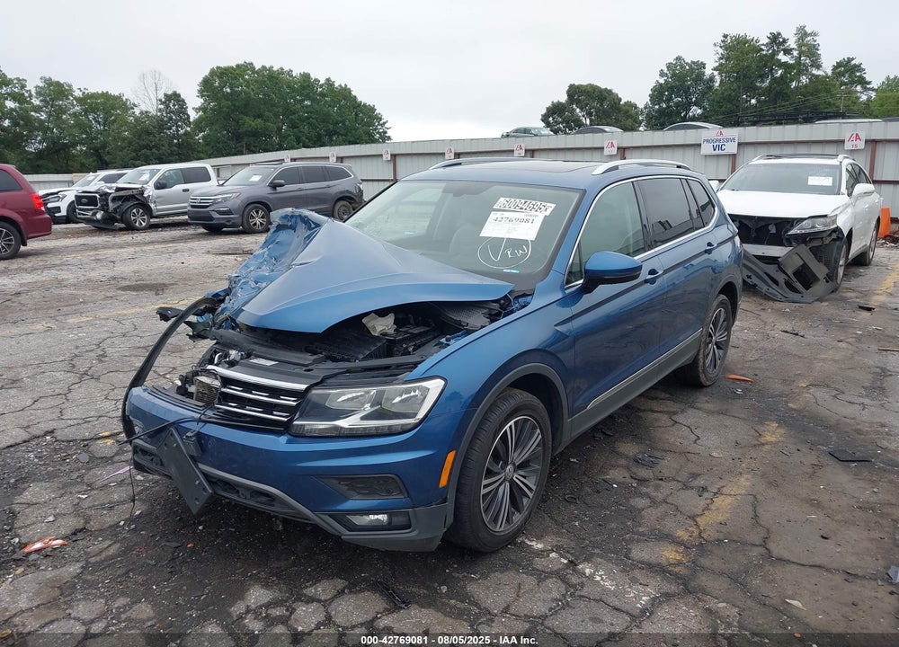 2019 VOLKSWAGEN TIGUAN VIN: 3VV3B7AXXKM156754