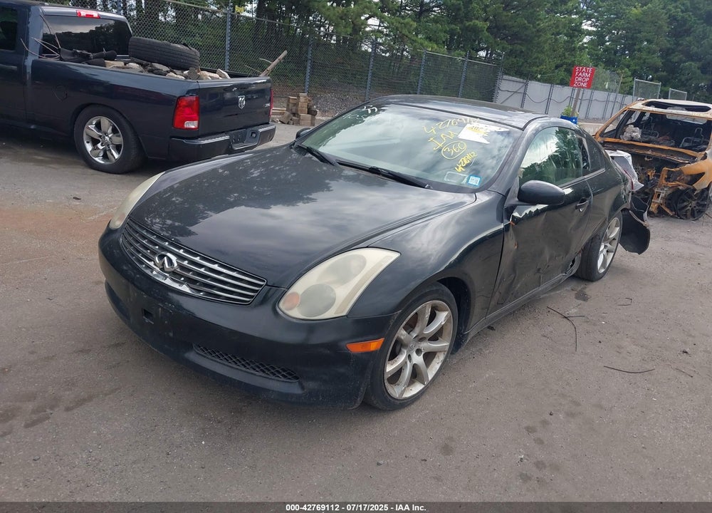 2003 INFINITI G35 BASE W/LEATHER VIN: JNKCV54E13M205226