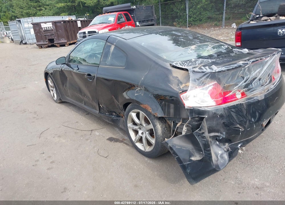 2003 INFINITI G35 BASE W/LEATHER VIN: JNKCV54E13M205226